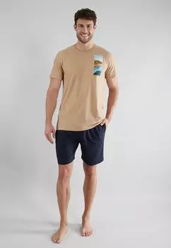 Пижама SET - Pyjama set TOM TAILOR, бежевый