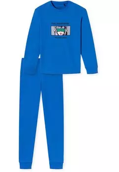 Пижама SET Schiesser, цвет blau