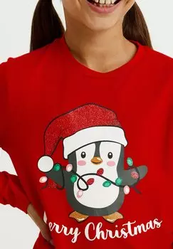 Пижама Set WE Fashion, красный