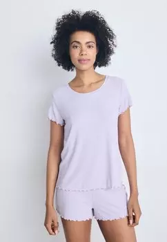 Пижама SHORTY SET LASCANA, фиолетовый