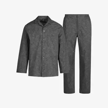 Пижама Skims с узором пейсли, серый