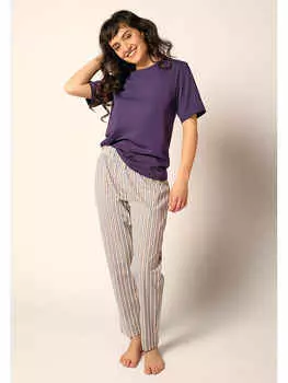 Пижама Skiny, цвет lila/bunt