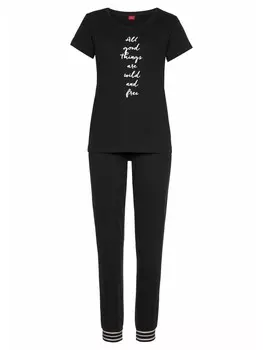 Пижама sOliver, черный