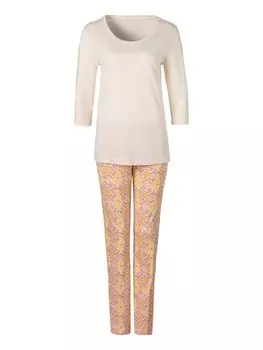 Пижама sOliver, цвет nude-apricot