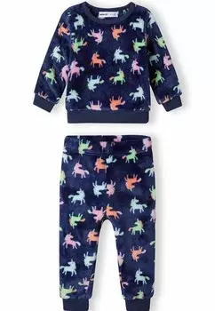 Пижама Standard Set MINOTI, цвет navy