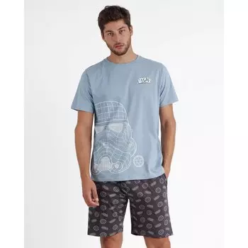 Пижама Star Wars Stormtrooper Sketch, синий