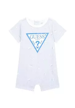 Пижама STRETCH SHORTIE Guess, цвет blue boat micro prin