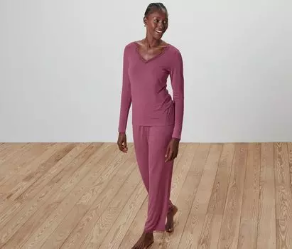 Пижама Tchibo, цвет ягод