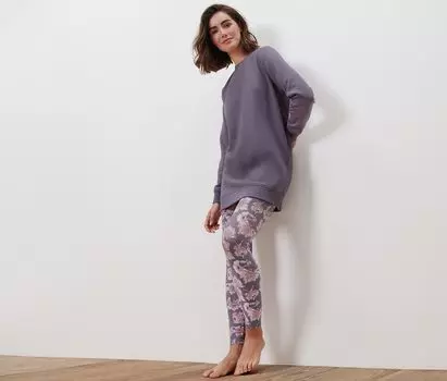 Пижама Tchibo, светло-фиолетовый топ