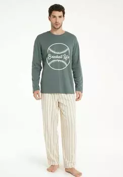 Пижама Tezenis, зеленый