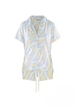 Пижама Тигр в горошек P.J.Salvage, светло-голубой