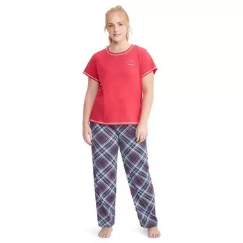 Пижама Tommy Hilfiger Curve T-shirt And Pant, мультиколор