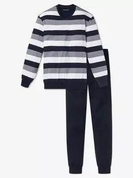 Пижама тёмно-сапфировая Schiesser, синий