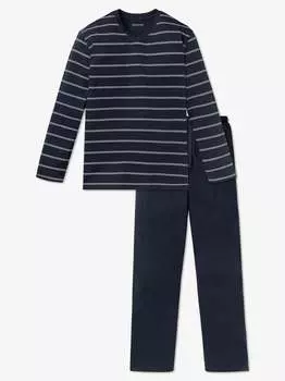 Пижама тёмно-сапфировая Schiesser, синий