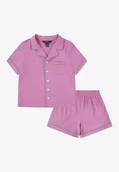 Пижама TOP & SHORT SET Polo Ralph Lauren, фуксия