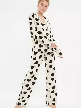 Пижама Trendyol, экрю