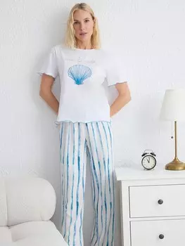 Пижама Trendyol, белый
