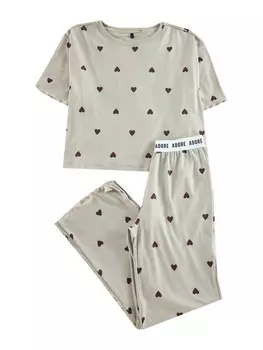 Пижама Trendyol, пастельный зеленый