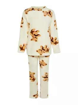 Пижама Trendyol, светло-бежевый