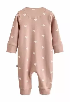 Пижама TWO WAY ZIP REGULAR FIT 4 PACK Next, коричневый