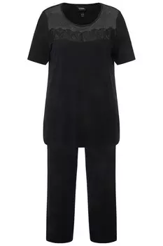 Пижама Ulla Popken, черный