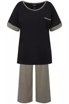 Пижама Ulla Popken, черный