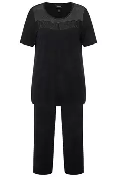 Пижама Ulla Popken, черный