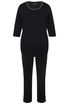 Пижама Ulla Popken, черный