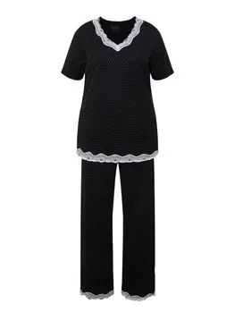 Пижама Ulla Popken, черный