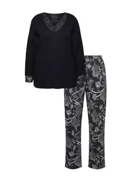 Пижама Ulla Popken, черный