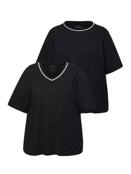 Пижама Ulla Popken, черный