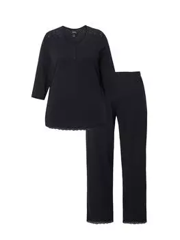 Пижама Ulla Popken, черный