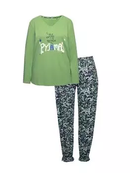 Пижама Ulla Popken, цвет moosgrn