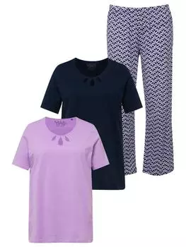 Пижама Ulla Popken, цвет nachtblau