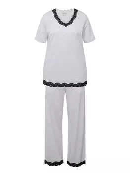 Пижама Ulla Popken, цвет schneewei