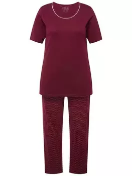 Пижама Ulla Popken, цвет weinrot