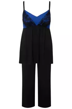 Пижама Ulla Popken Pajama, черный