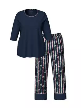 Пижама Ulla Popken, темно-синий