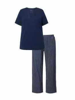 Пижама Ulla Popken, темно-синий