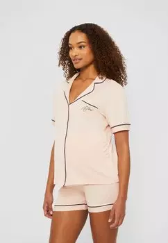 Пижама Vd Shorty Maternity LASCANA, роза