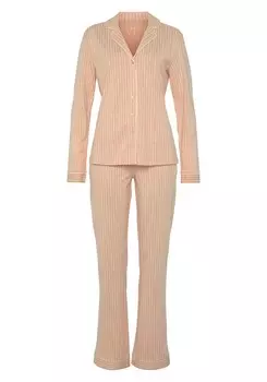 Пижама Vivance, бежевый/кремовый