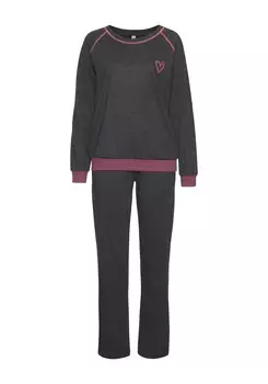 Пижама VIVANCE Dreams, антрацит