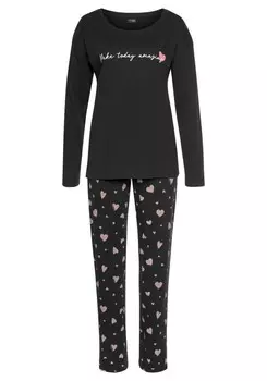 Пижама VIVANCE Dreams, черный