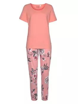 Пижама VIVANCE DREAMS, цвет coral-apricot