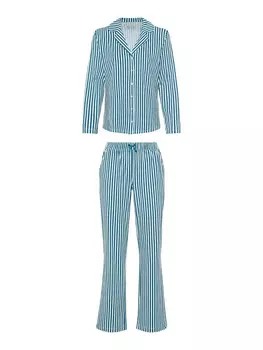 Пижама VIVANCE DREAMS, цвет dunkelgrn hellgrn gestreift