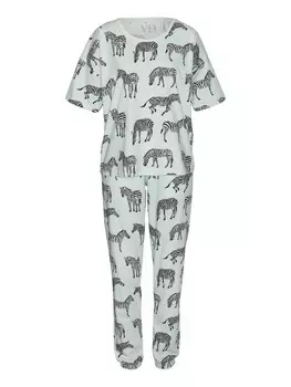 Пижама VIVANCE DREAMS, цвет mint-gemustert