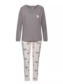 Пижама VIVANCE DREAMS, цвет rosa/grau