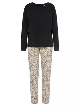 Пижама VIVANCE DREAMS, цвет schwarz-creme