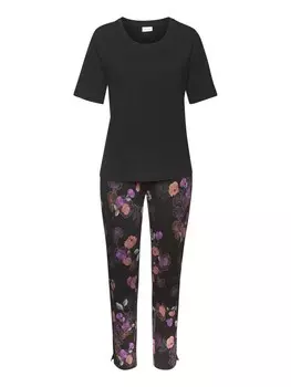 Пижама VIVANCE DREAMS, цвет schwarz geblmt