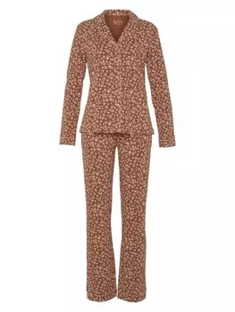 Пижама VIVANCE DREAMS, цвет terracotta-geblmt